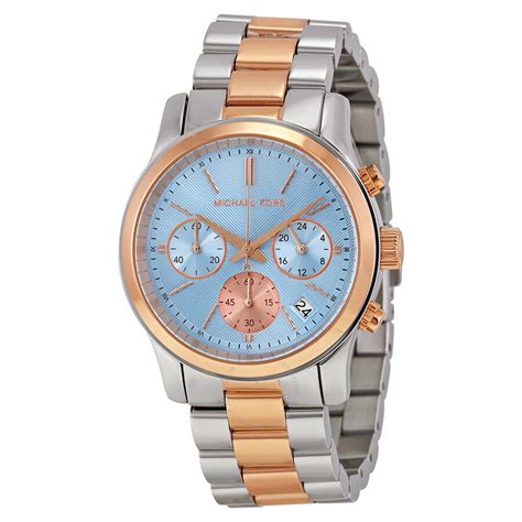 michael kors cooper two tone watch|Michael Kors runway chronograph watch.